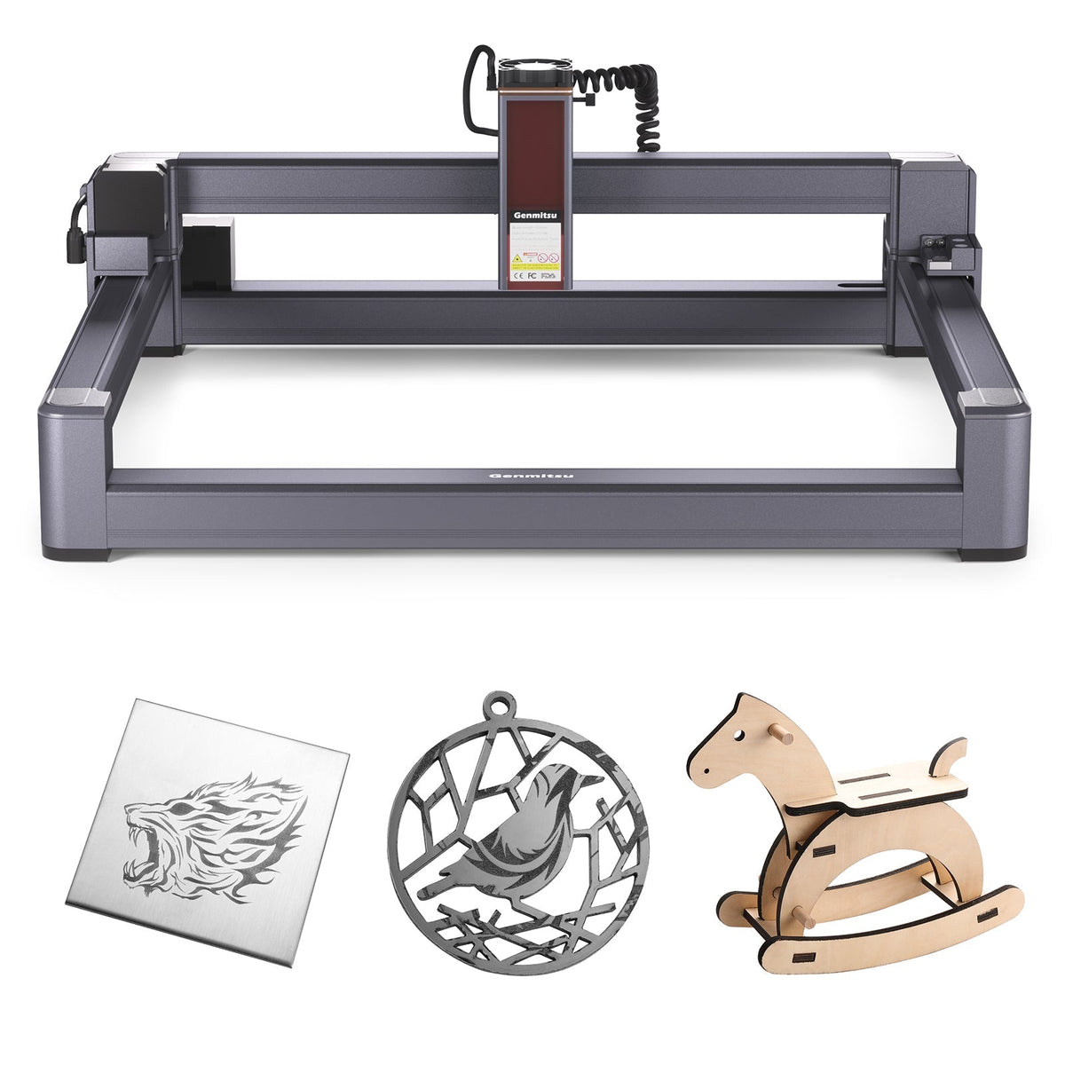 Jinsoku LC-40 laser engraver with wireless control