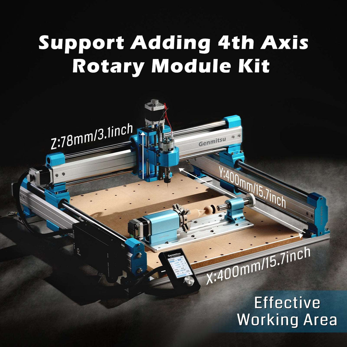 4040-PRO desktop CNC router machine for carving and cutting