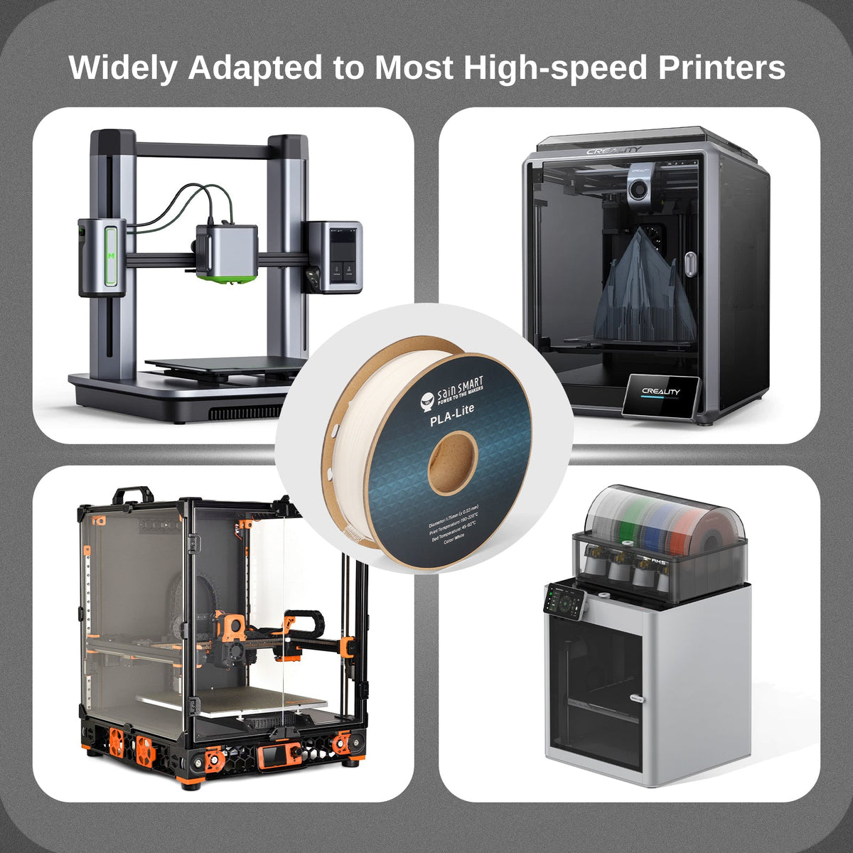 GT-3 high speed PLA-Lite filament 1.75mm 1kg