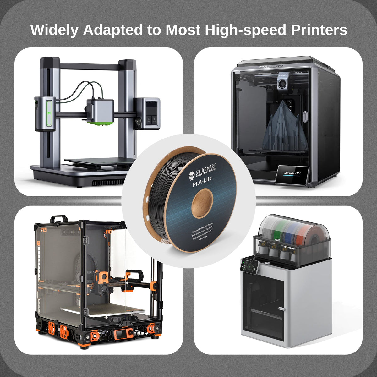 GT-3 high speed PLA-Lite filament 1.75mm 1kg