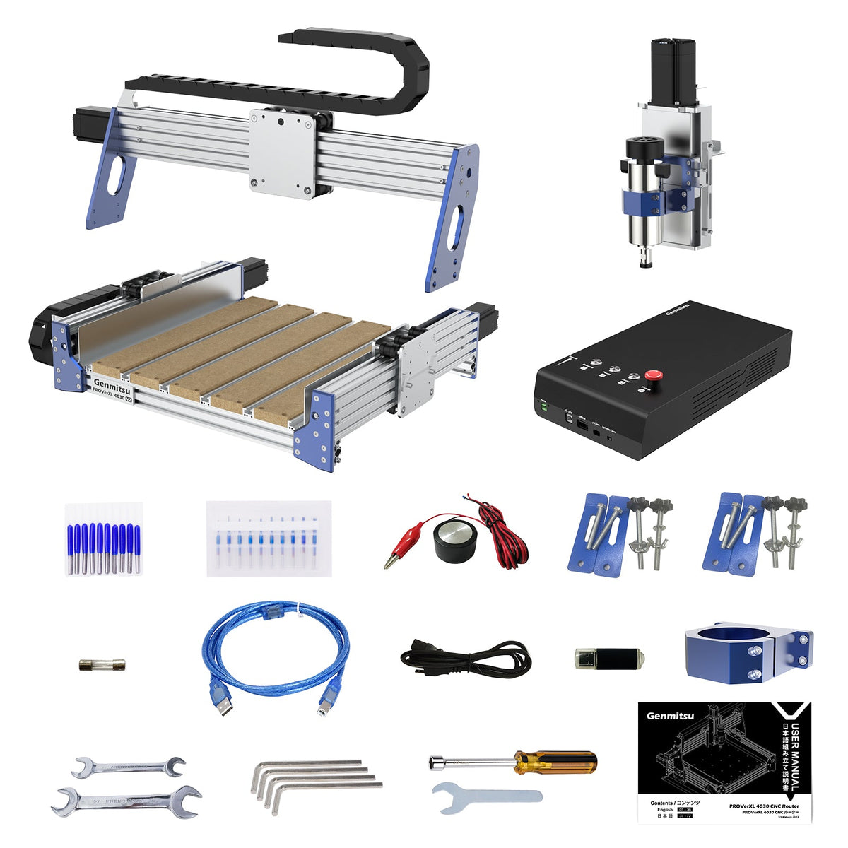 PROVerXL 4030 V2 desktop CNC router with ball screw drive