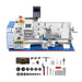 MechMaxx 1.5‘’ Spindle Bore Metal Lathe Machine with DRO 8'' x 16'' High Precision Brushless Motor Mini 1.5HP Benchtop 0-2500 RPM Variable Speed Metal Working Machine 1.5‘’ Spindle Bore Small Lathe without Stand 0831VD