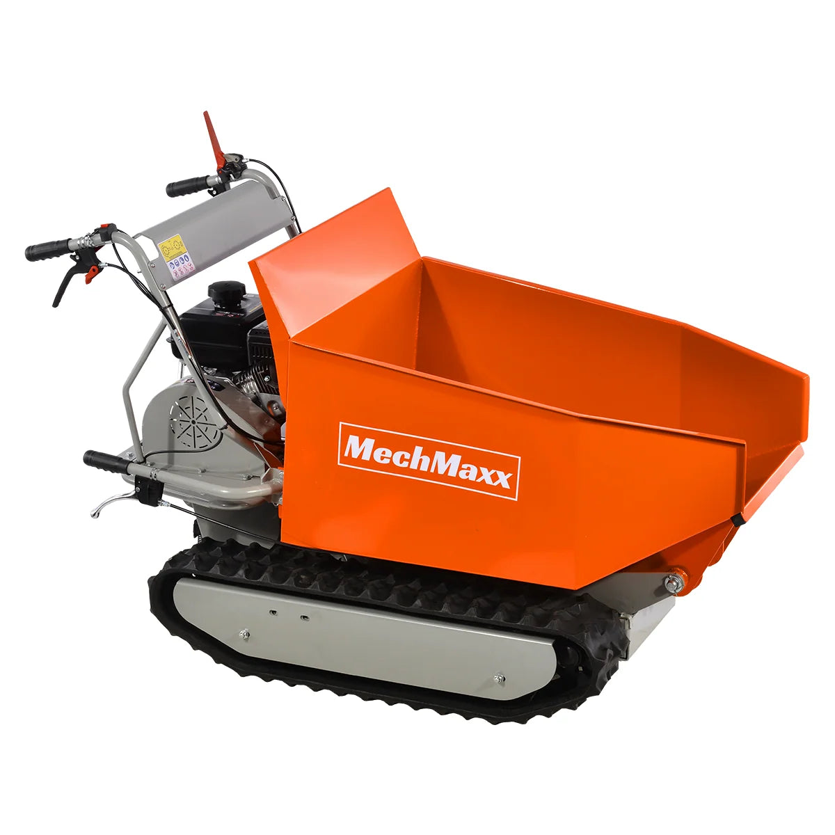 MechMaxx 1100Lbs Load Capacity Petrol Engine Powered Track Mini Dumper , D50MA - view 4