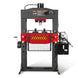 MechMaxx 100 Ton H-Frame Electric Hydraulic Shop Press with Hand Winch, 110V Motor, Fully Welded Steel Frame, Safety Guard, HSP100E