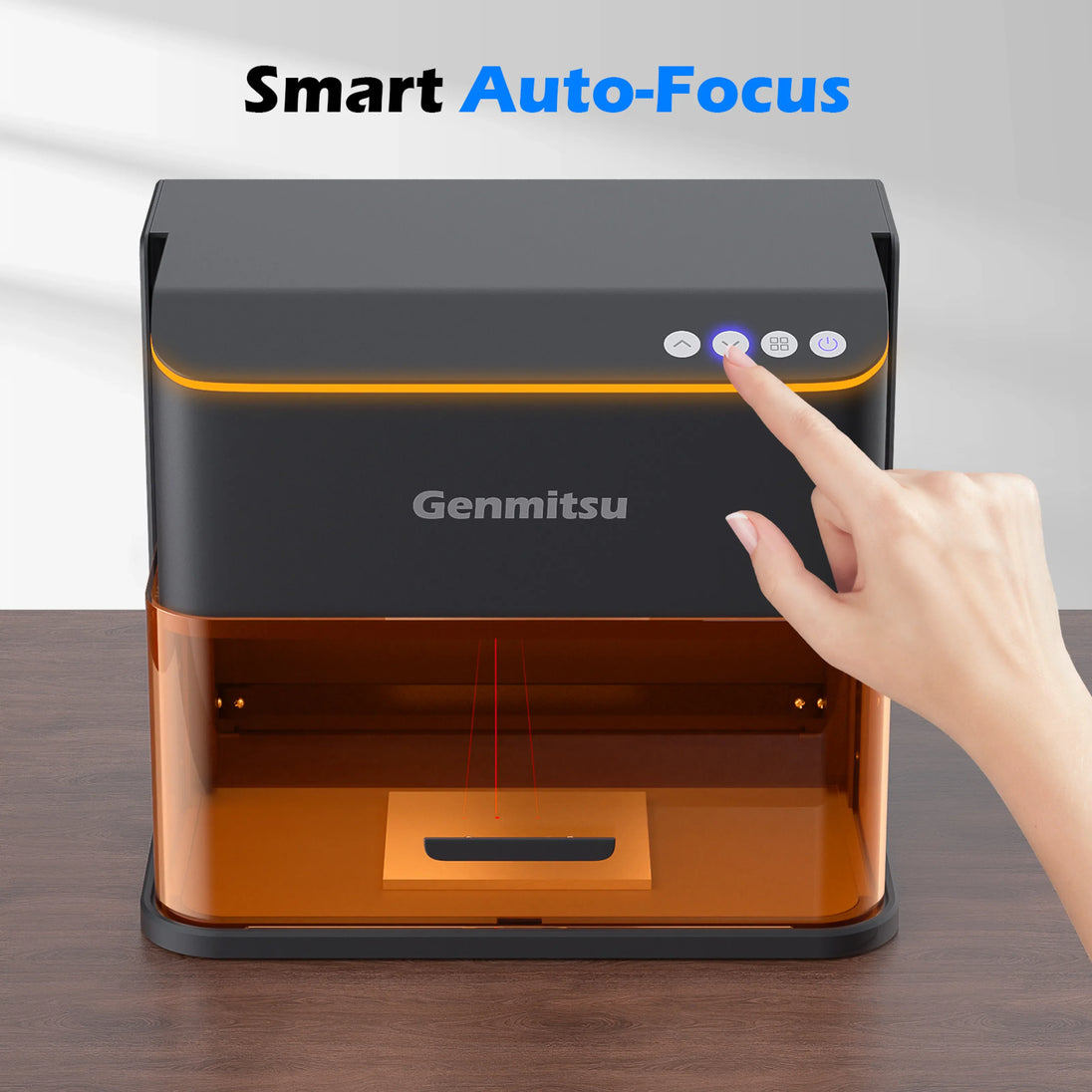 Kintix hybrid galvo laser engraver, enclosed
