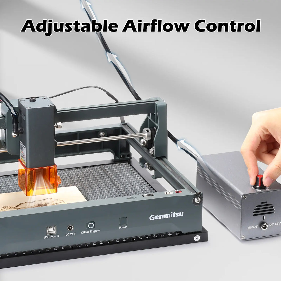 Air assist pump for laser cutter and CNC engraving machine