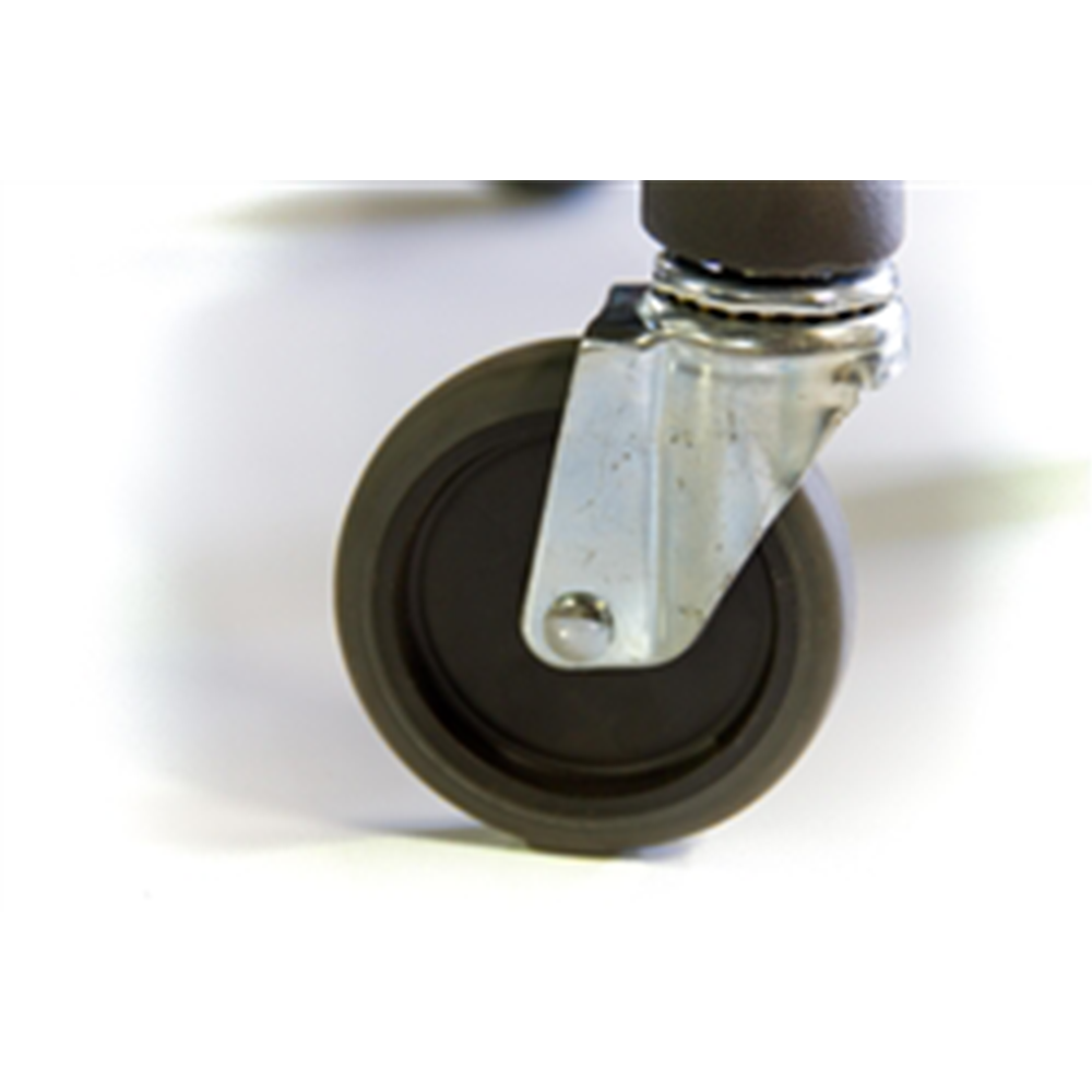 TourMax heavy-duty casters, set of 5, for Stealth chair