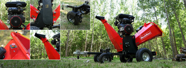 MechMaxx 8-inch wood chipper overview