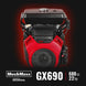 MechMaxx 8" Wood Chipper — Honda GX690 22HP, 4-Wheel Tow