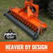 MechMaxx 84" Heavy Duty Soil Pulverizer, Single Spiked Roller, 29 Shanks, Category 1 and 2, 3 Point Hitch Tractor Attachment, TSP84 - view 3