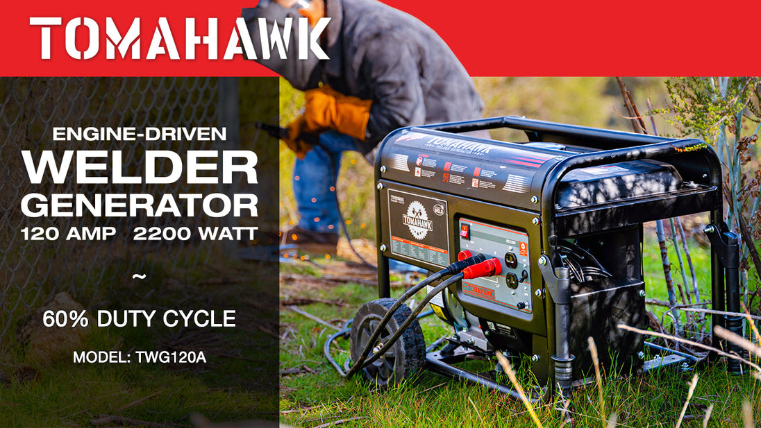 120 Amp Engine Driven Welder Generator 2200 Watt 7 HP Gas Powered - view 3