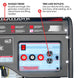 120 Amp Engine Driven Welder Generator 2200 Watt 7 HP Gas Powered - view 7