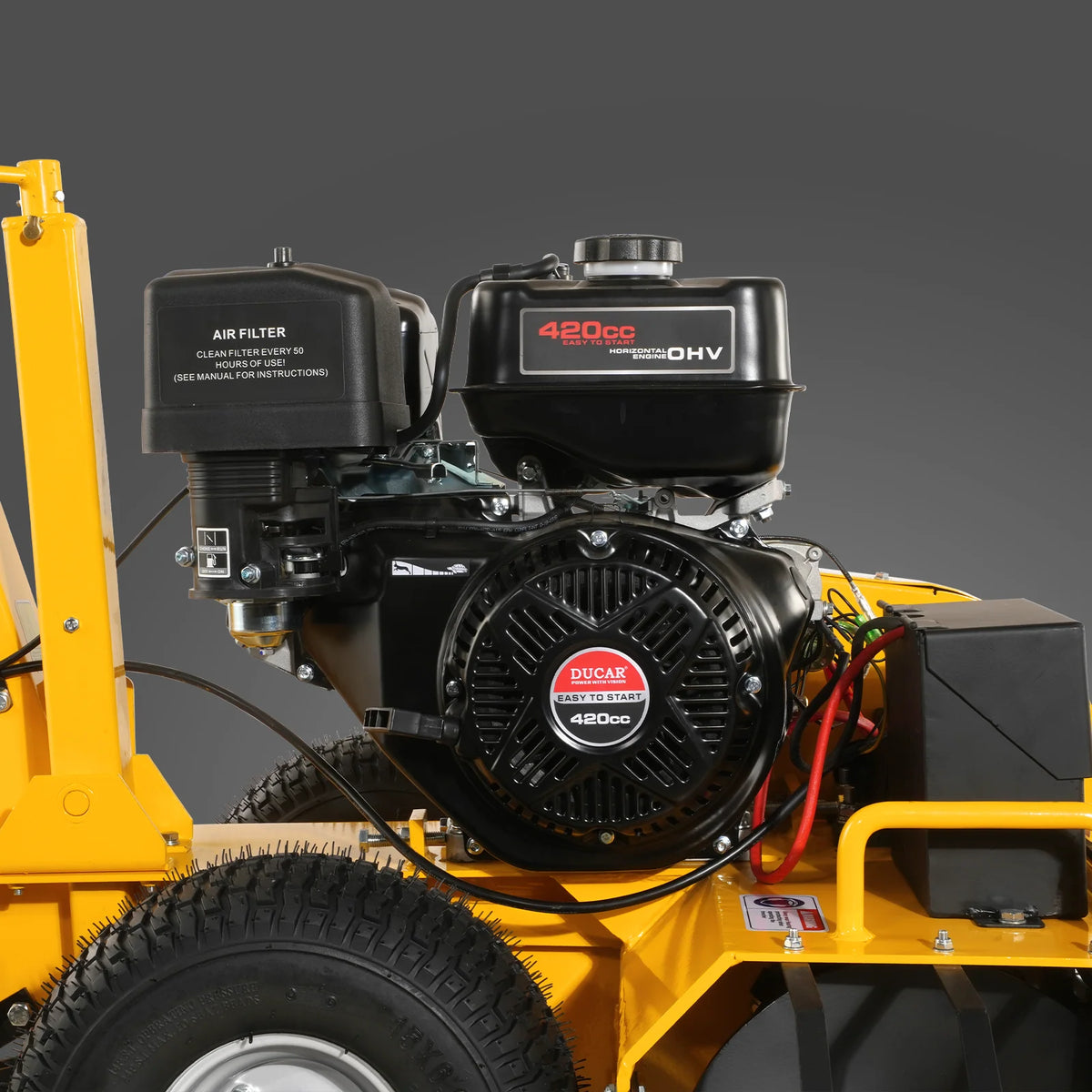 MechMaxx 15HP 420cc E-Start Powered 24" Ditching Trencher , TCR1500 - view 5