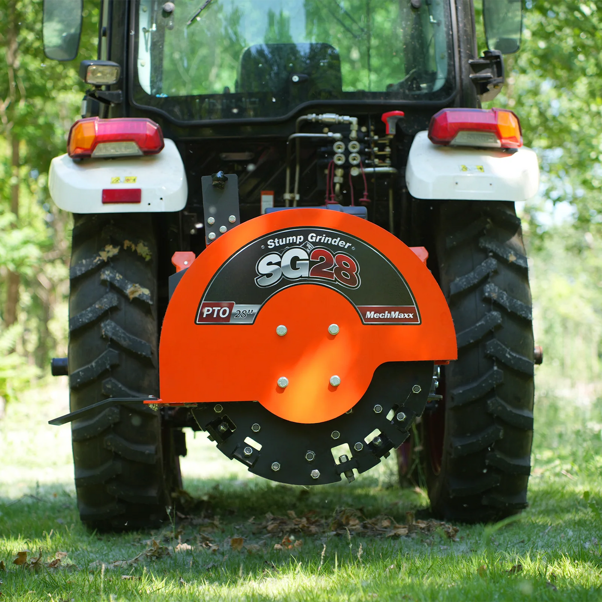 MechMaxx 3-Point PTO Stump Grinder with 44 Carbide Teeth (PTO Shaft Included with Slip Clutch), for 35-80HP Tractor, SG28 - view 5