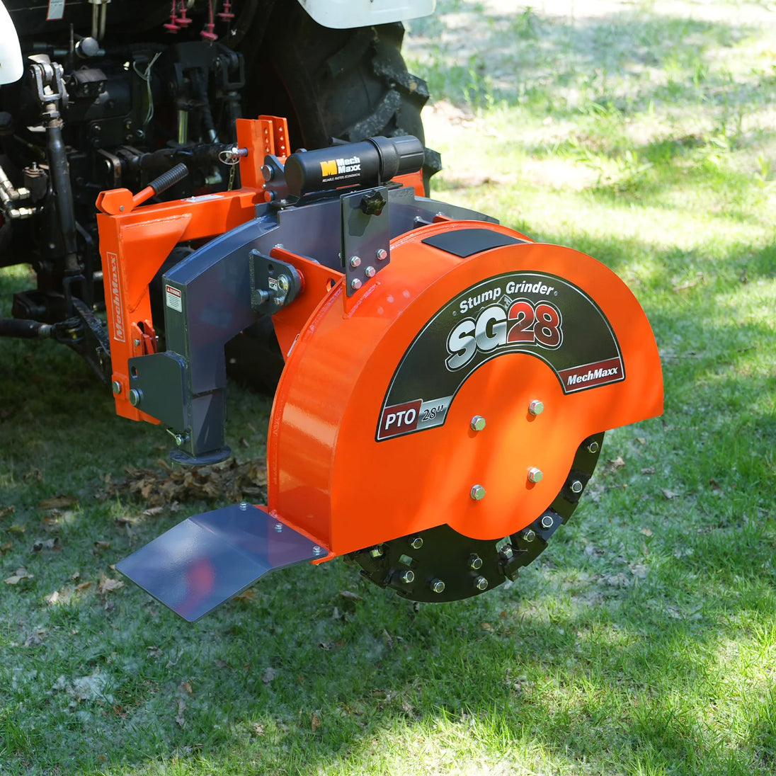 MechMaxx 3-Point PTO Stump Grinder with 44 Carbide Teeth (PTO Shaft Included with Slip Clutch), for 35-80HP Tractor, SG28 - view 6