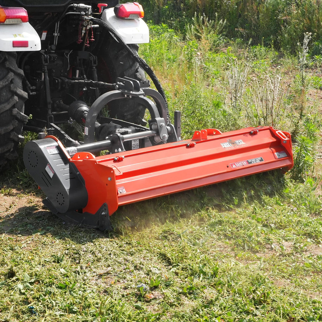 MechMaxx 72" Heavy Duty PTO Flail Mower with Hydraulic Side Shift 3 Point 50-75 hp, KDK72H - view 3