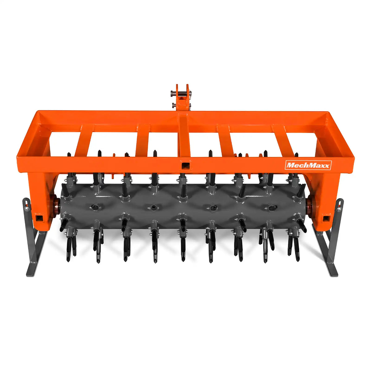 MechMaxx 50" 3 Point Drum Filled Plug Aerator Fits Cat 1 And 2 Tractors, DLA50 - view 2