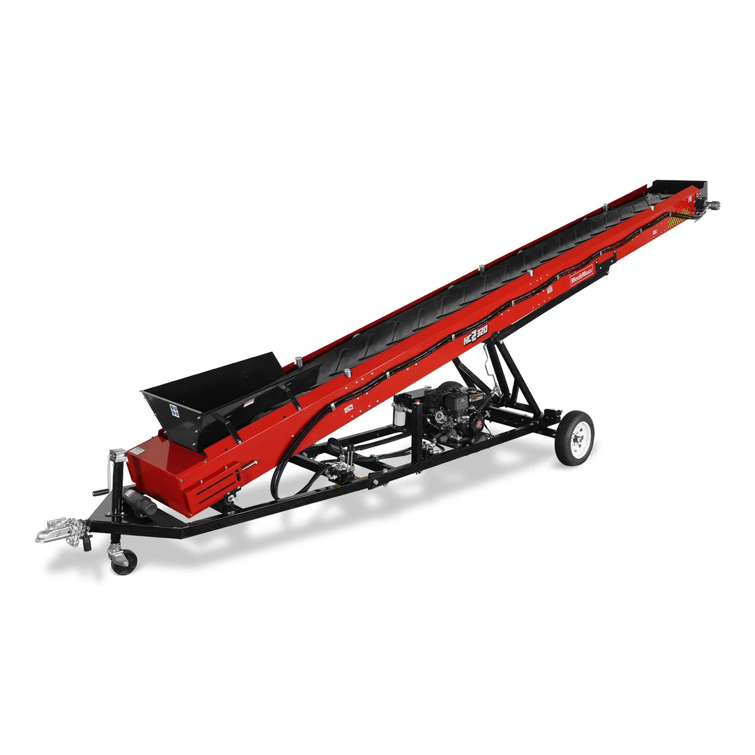 MechMaxx Heavy Duty Conveyor, 9HP 270cc Gasoline Powered Max. 180" Lift Height, 276'' Length, 19.7" Width, HC2320
