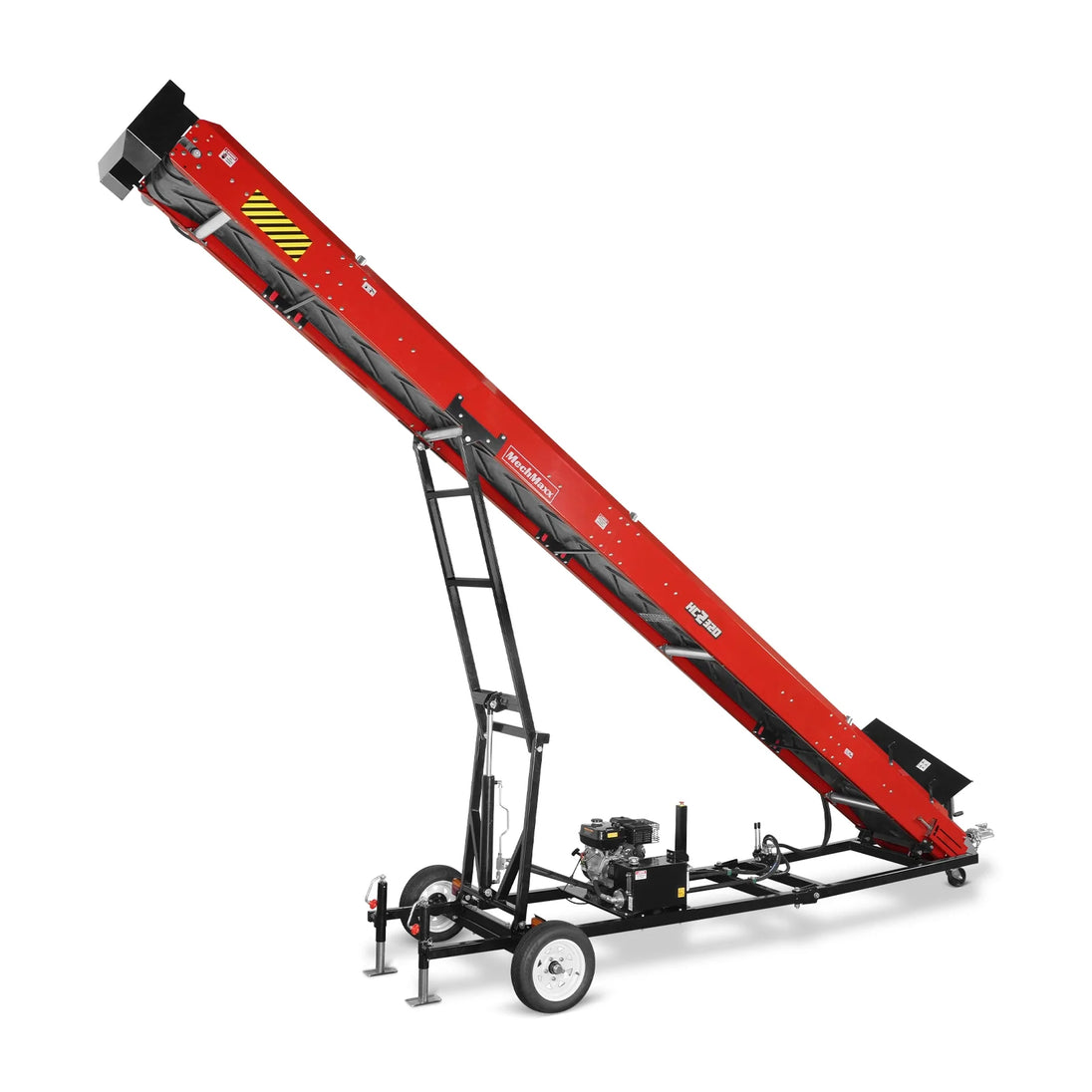 MechMaxx Heavy Duty Conveyor, 9HP 270cc Gasoline Powered Max. 180" Lift Height, 276'' Length, 19.7" Width, HC2320 - view 2