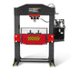 MechMaxx 150 Ton H-Frame Electric Hydraulic Shop Press with Double-Acting Cylinder & Chain-Driven Table Lift, 110V Motor, Fully Welded Steel Frame, Safety Guard, HSP150E