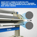 MechMaxx 67" Wide Format Full Auto Cold & Heat Assisted Pneumatic Laminator Machine with 4 Trimmers, Max Speed 52.5 ft/min, 63" Max Laminating Width, 1.1" Max Thickness, Infrared Heating, Digital Control (Requires Air Compressor, Not Included)-1700-A3 - view 6