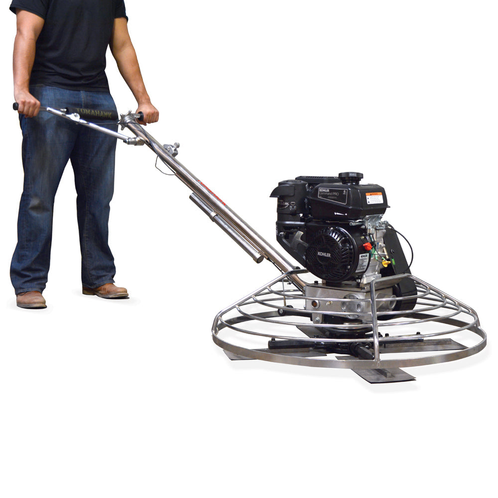 36" Concrete Power Trowel 6HP Kohler Float Pan Screed Edge Cement Finishing Tool - view 10