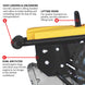 3.6HP Honda Vibratory Rammer Jumping Jack Tamper with Honda GXR120 Engine Impact Force 3,550 lbs/ft - view 6