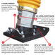 3.6HP Honda Vibratory Rammer Jumping Jack Tamper with Honda GXR120 Engine Impact Force 3,550 lbs/ft - view 7