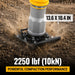 MechMaxx Honda GX100 Tamping Rammer with Wheel Kit, 2250 lb Impact Force Jumping Jack Tamper Compactor for Soil, Gravel, Backfill and Foundation, TR60H - view 5