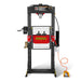 MechMaxx 30 Ton H-Frame Air/Hydraulic Shop Press with Hand Winch & Press Pin Kit, Fully Welded Steel Frame, Safety Guard, Foot Pedal Control, HSP30