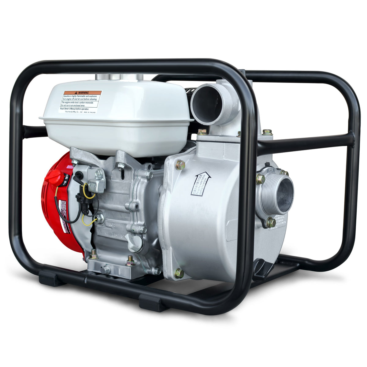 2 Inch Trash Water Pump 164 GPM 3.5HP GX120 powered by Honda Portable Utility - view 8