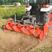 MechMaxx 90 in Heavy Duty Rotary Tiller, 3 Point Hitch Cat.2, Gear Drive, PTO Shaft Included with Slip Clutch, 50-90 HP, HRT90 - view 4
