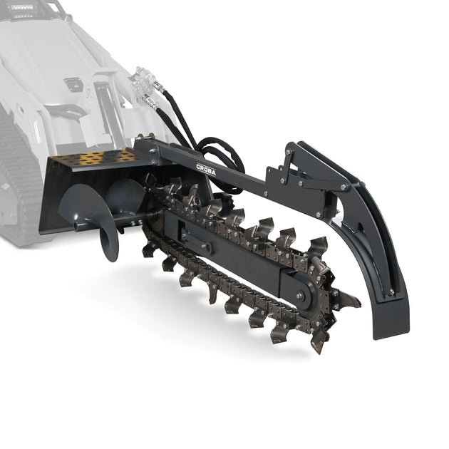 MechMaxx 20" Trencher — Mini Skid Steer Attachment