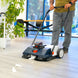 22" Battery Powered Push Sweeper With Double Brush System 18V Lithium-Ion - view 2