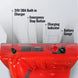 MechMaxx 2640lbs Electric Straddle Stacker, 98" Lift, Adjustable Legs & Forks, F26-98SLA - view 7