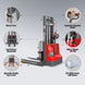 MechMaxx 2640lbs Electric Straddle Stacker, 98" Lift, Adjustable Legs & Forks, F26-98SLA - view 6