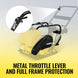 MechMaxx Honda GX160 Vibratory Plate Compactor with Wheel Kit, 3150 lb Centrifugal Force for Soil, Gravel, Asphalt and Paver Base, PC80H - view 6