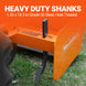 MechMaxx 72" Box Blade Scraper with 6 Shanks 3 Point Hitch Tractor Attachment, BB72 - view 4