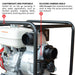 3 Inch Trash Water Pump 375 GPM 8 HP GX270 powered by Honda Portable Utility - view 7