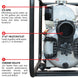 3 Inch Trash Water Pump 375 GPM 8 HP GX240 powered by Honda Portable Utility X-Series - view 6