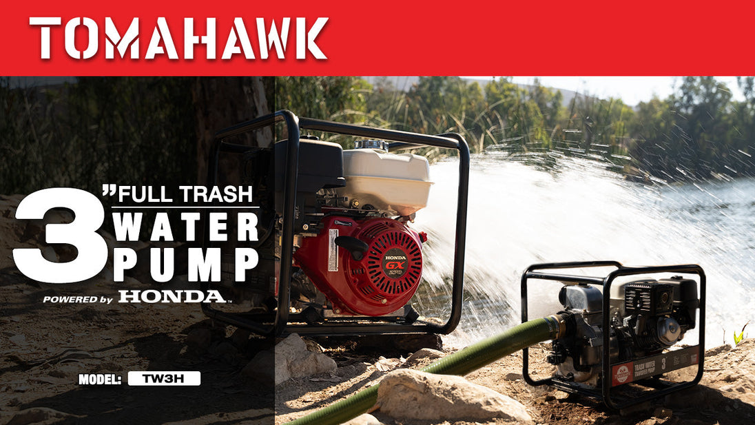 3 Inch Trash Water Pump 375 GPM 8 HP GX270 powered by Honda Portable Utility - view 3