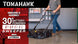 30" Battery Powered Push Sweeper with Triple Power Brooms Electric Drive and Dust Suppression Sprayer - view 4