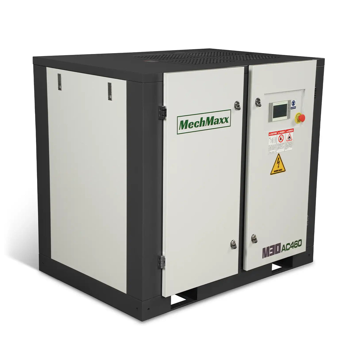 MechMaxx 30HP Rotary Screw Air Compressor - 106 CFM, 116 PSI, 460V 3-Phase | Industrial-Grade - view 2