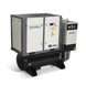 MechMaxx 15HP Combined Rotary Screw Air Compressor with Dryer & 105-Gal ASME Tank | 45 CFM, 116 PSI, 230V 3-Phase - Industrial Grade