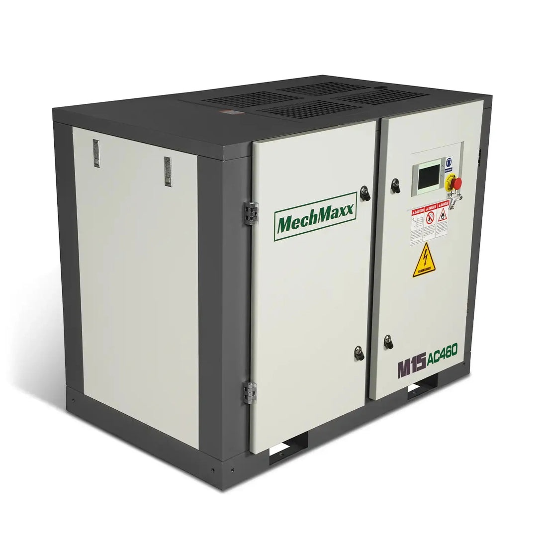 MechMaxx 15HP Rotary Screw Air Compressor - 45 CFM, 116 PSI, 460V 3-Phase | Industrial-Grade - view 8