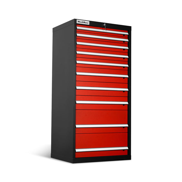 MechMaxx heavy duty 11-drawer modular tool storage cabinet
