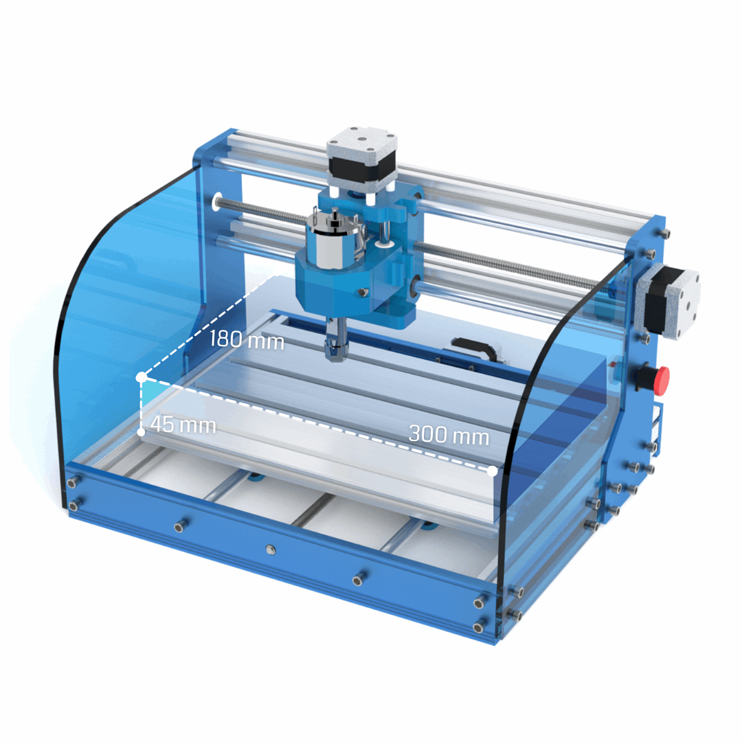 3018-PROVer semi-assembled CNC router kit
