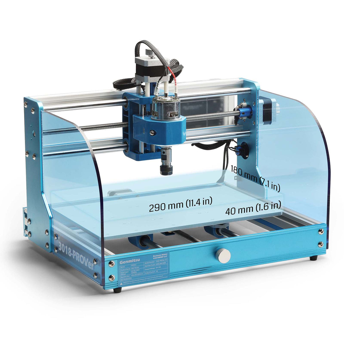 Genmitsu 3018-PROVer V2 semi-assembled CNC router kit