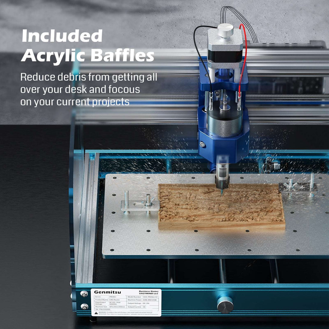 3018-PROVer V2 semi-assembled desktop CNC router kit
