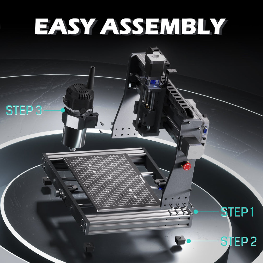 3020-PRO Ultra desktop CNC router, 710W spindle